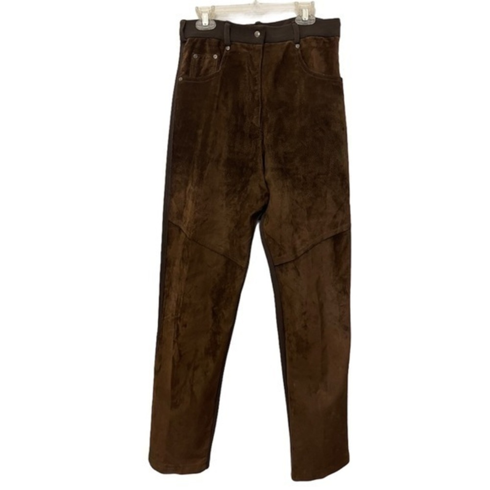 Vintage Brown Suede Pants
